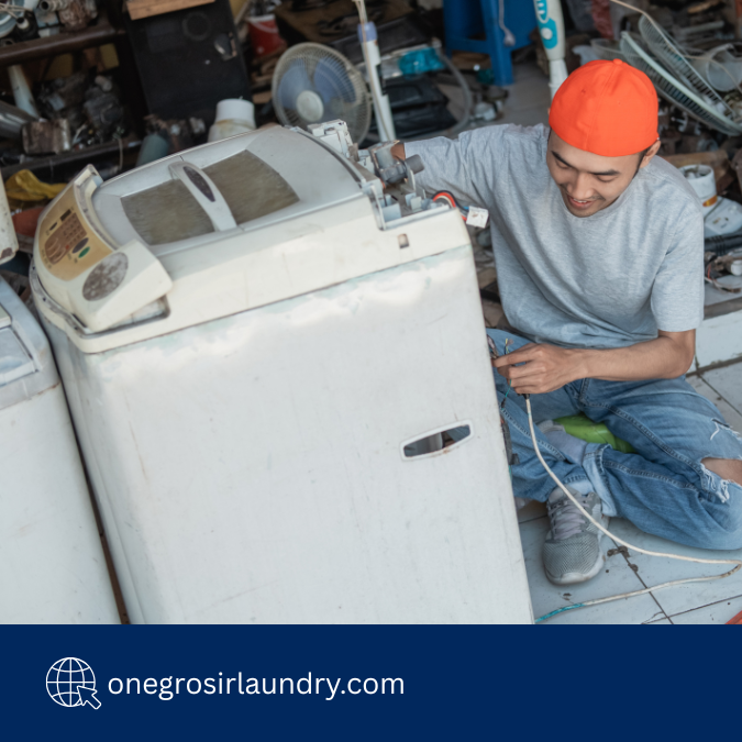 mesin laundry rusak